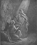 Dore_24_Jer36_Baruch Writes Jeremiah's Prophecies